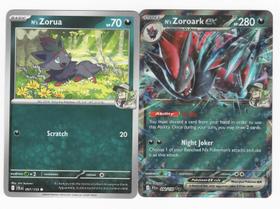Lote de Cartas Raras Duplas Pokémon Ns Zoroark ex 098/159 Lote de Cartas Raras Duplas Pokémon Ns Zoroark ex 098/159