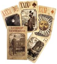 Lothrop Lenormand Oráculo Baralho Cigano Cartas de Tarô