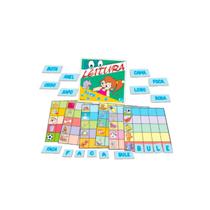 Loto Leitura Tabuleiro Brinquedo de Cartas na Caixinha Estojo Mdf