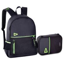 Loud Mochila E Estojo Box Bolsa Escolar Gamer Masculina