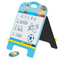 Lousa 2 em 1 Gato de Botas Junges