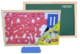 Lousa ABC (3 em 1) lousa branca, Magnética e quadro negro Dupla Face - Pequena