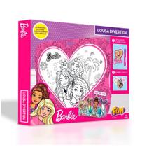 Lousa Branca Infantil Barbie Divertida Fun - 7898039603773 Lousa Branca Infantil Barbie Divertida Fun - 7898039603773