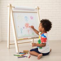 Lousa Cavalete Infantil com Papel MDF Estilo Montessori Lousa Cavalete Infantil com Papel MDF Estilo Montessori