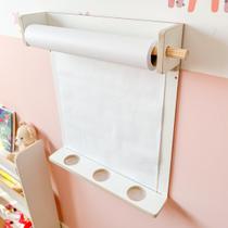 Lousa Criativa Infantil para Desenho e Pintura Branca - DUO Lousa Criativa Infantil para Desenho e Pintura Branca - DUO