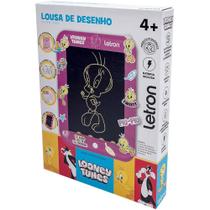 Lousa de Desenho Glow Pad Loney Tunes - Letron Lousa de Desenho Glow Pad Loney Tunes - Letron