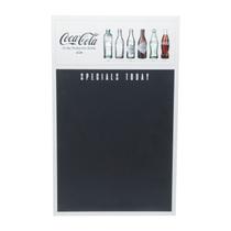 Lousa de Madeira Decor Coca-Cola Distinctive Bottle Creme 25 x 40 x 1,7cm