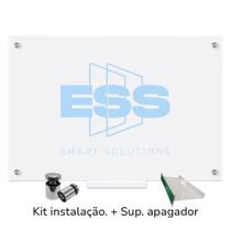 Lousa de vidro branca 1,50 X 1,00 Lousa de vidro branca 1,50 X 1,00