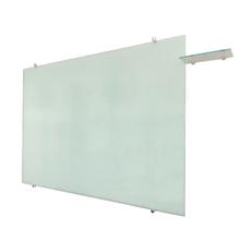 Lousa De Vidro Quadro Branco Grande 120 x 90 com Porta Apagador Branco Leitoso