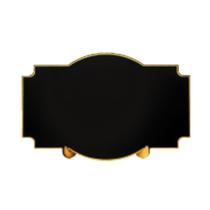 Lousa Decorativa Pedestal Quadro Negro + Giz Branco