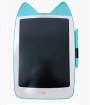Lousa Digital 10.5 Lcd Tablet Infantil P/escrever E Desenho Azul Gatinho - ELETROEMODA