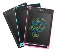 Lousa Digital 8.5 Pol Tablet Infantil Desenho Colorido