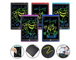 Lousa Digital Desenho Tela Magnética LCD Tablet Infantil RGB