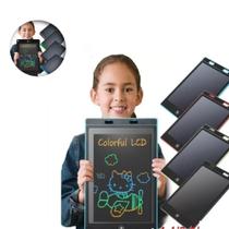 Lousa Digital Infantil Tablet de Escrita 8 POLEGADAS Lousa Mágica LCD Escrita Colorida Desenho