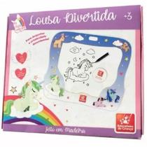 Lousa Divertida Mylittle Unicorn 0916-Brincadeira De Criança