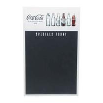 Lousa Em Madeira Coca-cola Distinctive Bottle Creme 25 x 40 x 1,7 Cm