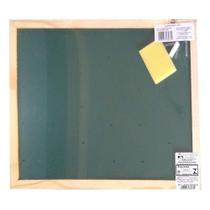 Lousa Escolar Quadro Verde de Madeira 35x45 cm PA de Souza