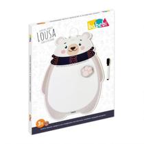 Lousa Escreva e Apague com o Ursinho - 6037 - Babebi Lousa Escreva e Apague com o Ursinho - 6037 - Babebi