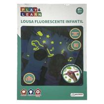 Lousa Fluorescente Infantil Play and Learn Multikids