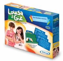 Lousa Infantil Com Giz Colorido Xalingo