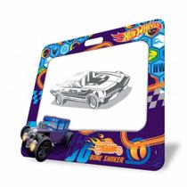 Lousa Infantil com Quebra-Cabeça - Hot Wheels - Lousa Radical - Fun Divirta-Se