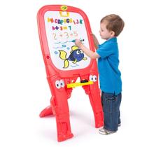 Lousa Infantil Crayola Dupla Face um Lado Giz Outro Caneta