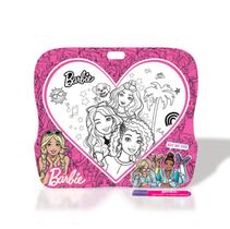 Lousa Infantil Em Madeira Barbie Fun