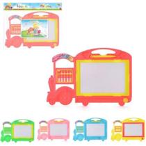 Lousa infantil magica maria fumaca 28x35cm (s wellmix unidade