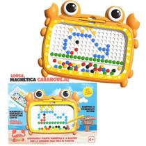 Lousa Infantil Magnética Carangueijo 20 Desenhos Braskit