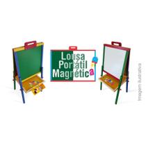 Lousa Infantil Magnética Quadro Portátil Educativo Carimbrás
