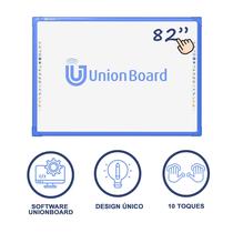 Lousa Interativa Unionboard 82 Azul- A Única Original Lousa Interativa Unionboard 82 Azul- A Única Original