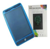 Lousa Lcd Writing Tablet 8.5' Com Caneta Single-color/ Azul.