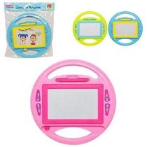 Lousa Mágica Com Caneta Rosa 27cm - Dm Toys Lousa Mágica Com Caneta Rosa 27cm - Dm Toys