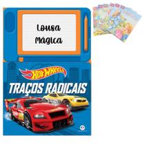 Lousa Mágica com Livro - Hot Wheels