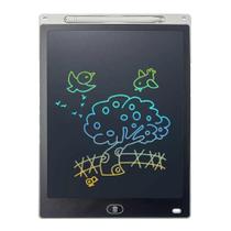 Lousa Mágica Digital LCD 8,5" para Escrever e Desenhar + Pencil Botão Reset - Diversas Cores - Alamo
