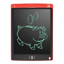 Lousa Mágica Digital LCD 8,5" para Escrever e Desenhar + Pencil Botão Reset - Diversas Cores