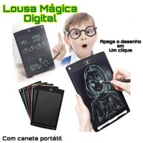 Lousa Mágica Digital para Escrever e Desenhar Tela LCD Com Caneta Infantil Trabalhar