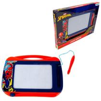 Lousa Magica Homem Aranha Com Caneta 31x23cm - Etitoys Lousa Magica Homem Aranha Com Caneta 31x23cm - Etitoys