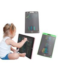 Lousa Magica Infantil Digital 8,5 Lcd Colorido Tablet Desenho Didático - WEI