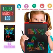 Lousa Magica Infantil Digital 8,5 Lcd Tablet Desenho Preto