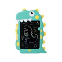 Lousa Mágica Infantil Escrever Colorido Dinossauro Tela LCD 28cm