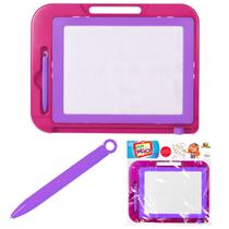 Lousa Mágica Infantil Retangular Grande Educativa Com Caneta Magnética Para Desenho Interativo Lousa Mágica Infantil Retangular Grande Educativa Com Caneta Magnética Para Desenho Interativo