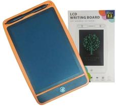 Lousa Magica Lcd Writing Tablet 8,5 Com Caneta Laranja - Fly Ace