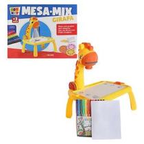 Lousa Mágica Mesinha Com Projetor Girafinha Amarela Lousa Mágica Mesinha Com Projetor Girafinha Amarela