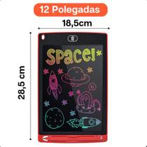 Lousa Mágica Tablet Infantil 12 Pol Digital Educativo Para Criança De Escrever E Desenhar Tela Lcd Lousa Mágica Tablet Infantil 12 Pol Digital Educativo Para Criança De Escrever E Desenhar Tela Lcd