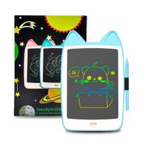 Lousa Mágica Tablet Tela LCD Colorida Gatinho 8 polegadas