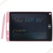 Lousa Mágica Tela LCD 8,5 Polegada Portátil Tablet Infantil