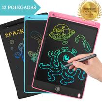 Lousa Mágica Tela Lcd Tablet Infantil De Escrever E Desenhar Wk-7