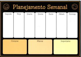 Lousa Magnética Imã De Geladeira Caneta Apaga Folha Caderno