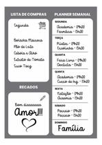 Lousa Magnética Imã Geladeira Caneta Anotação Aviso Lm2 Lousa Magnética Imã Geladeira Caneta Anotação Aviso Lm2